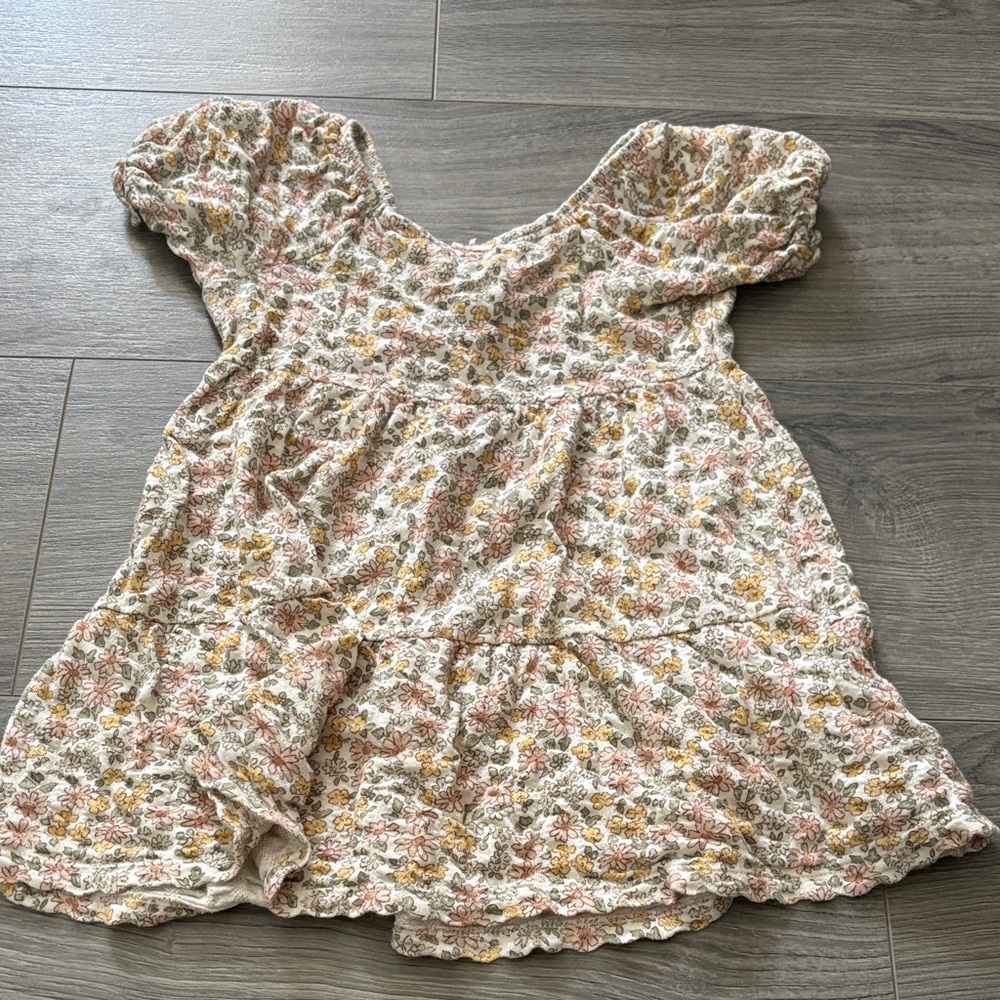 Floral Kids Casual Dress